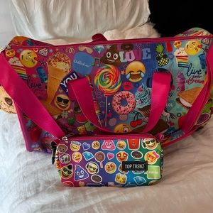 Top Trenz candy duffle bag and pouch